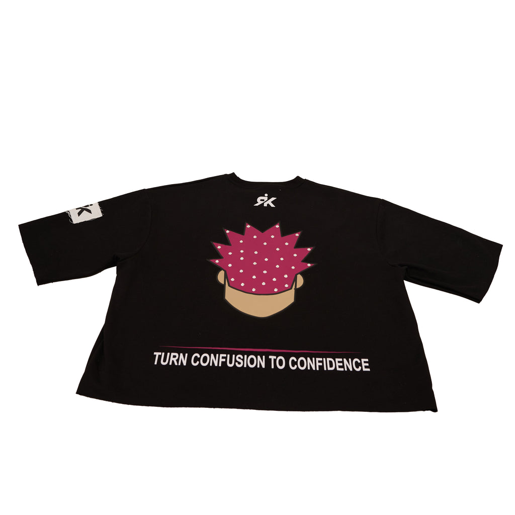 The Side-Eye Edition - Oversized Rhinestone| Gemstones Tee
