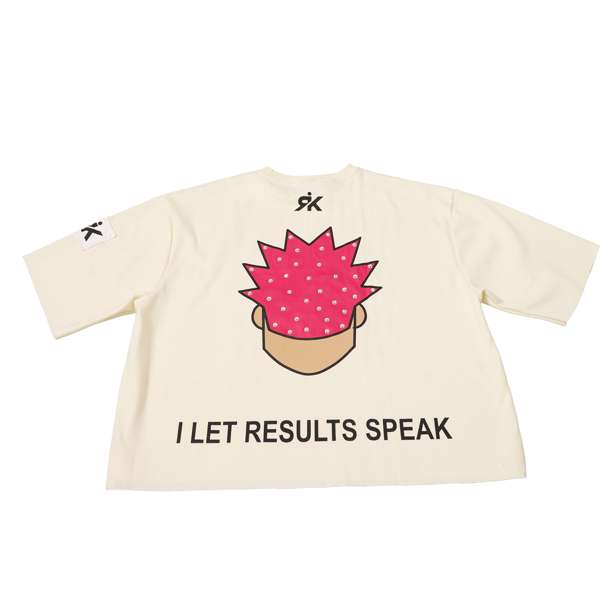 The Side-Eye Edition - Oversized Rhinestone| Gemstones Tee
