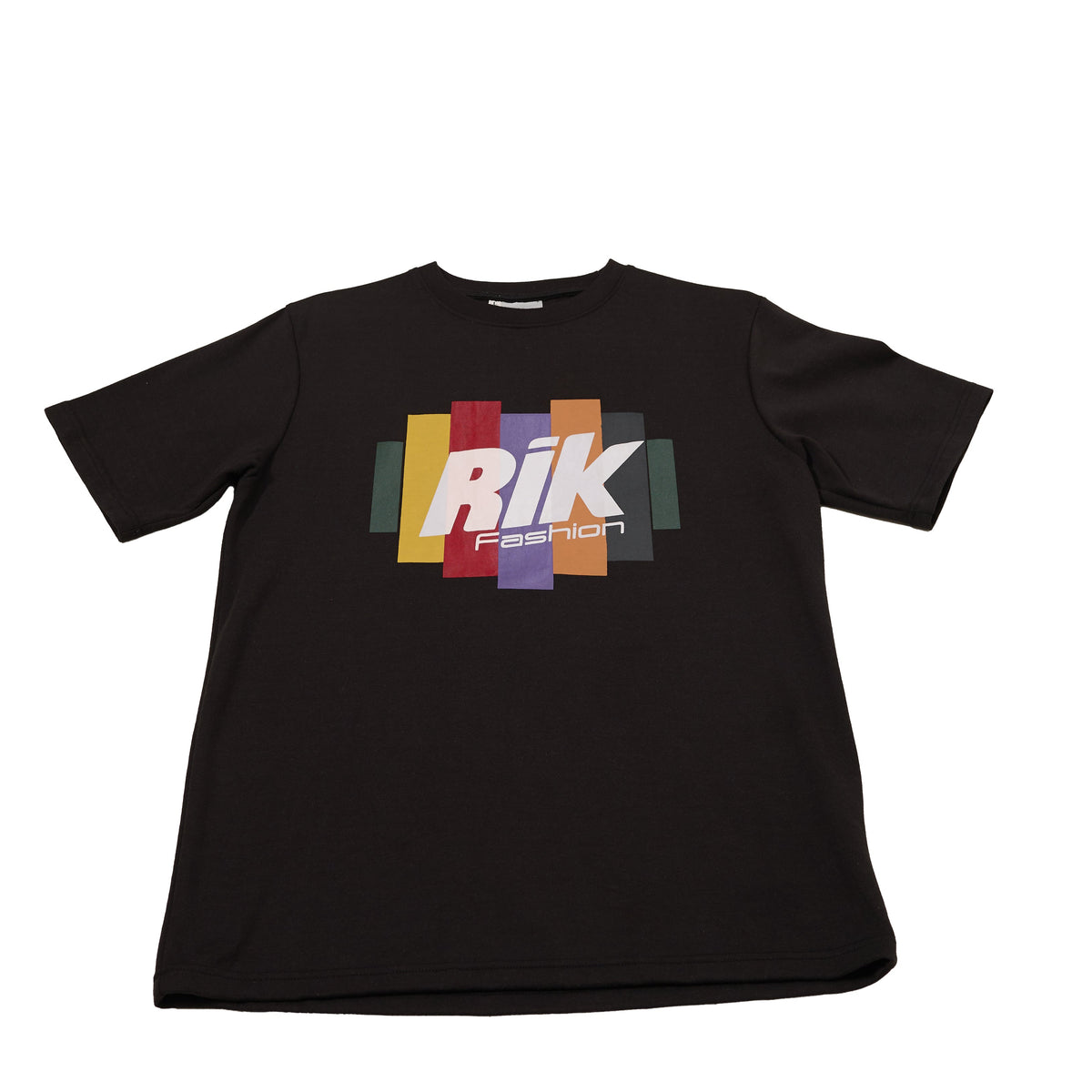 RIK Color Block - Black Tee