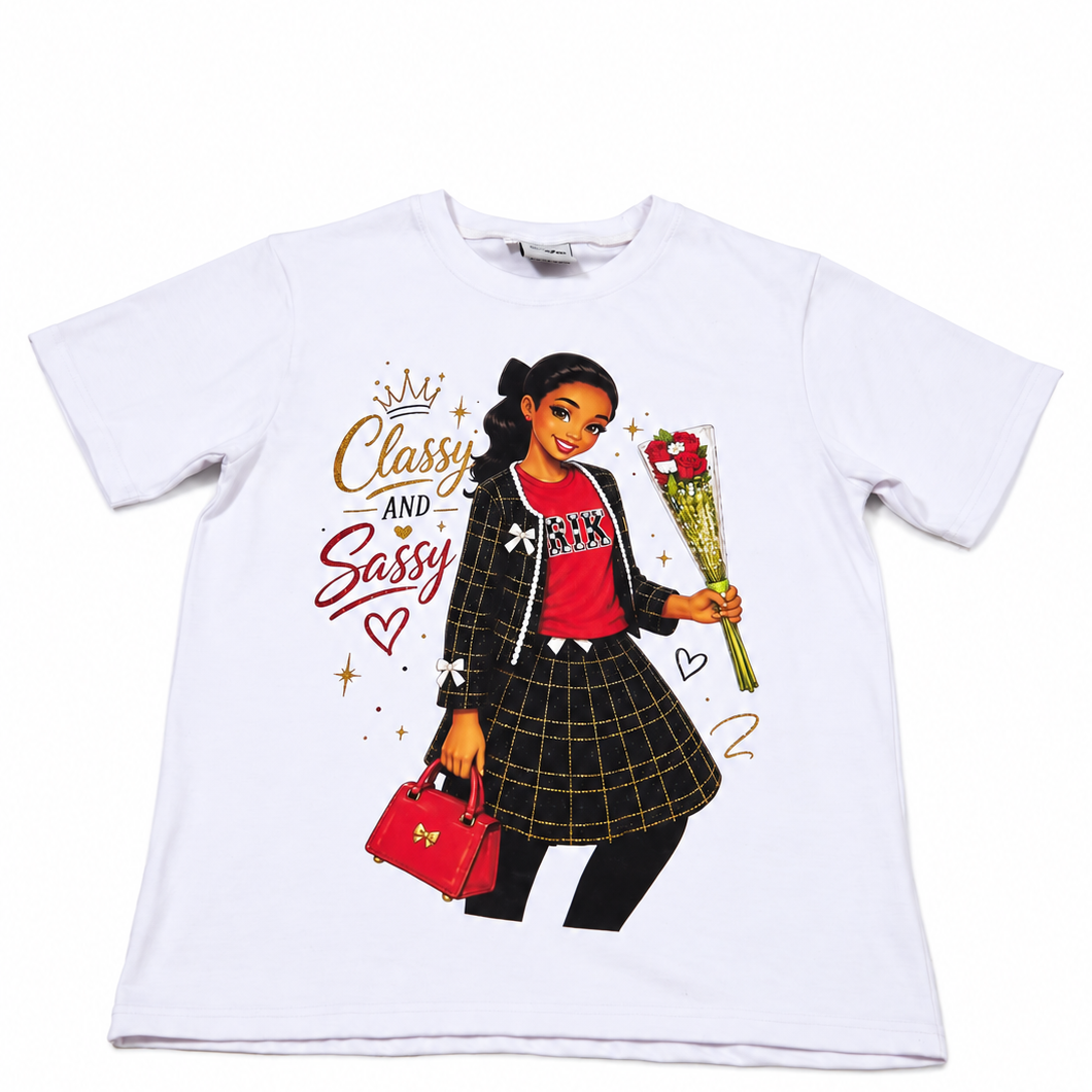 Classy & Sassy: The RIK Girl Collection - Rhinestone Tee